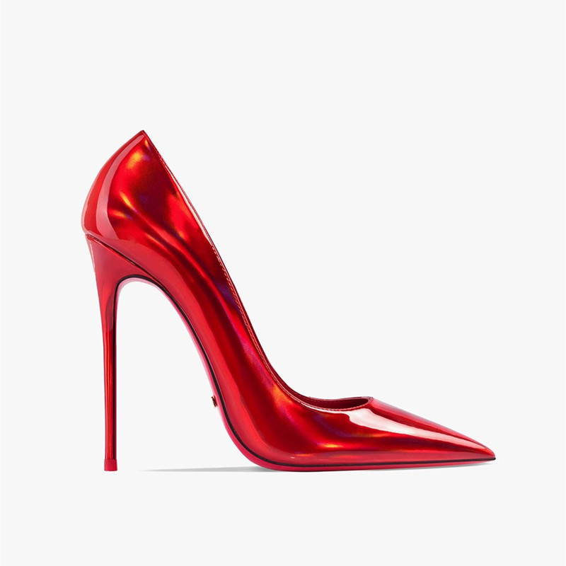 Women'S Shoes Red Bottoms - HLTINO sepatu hak tinggi terang sol