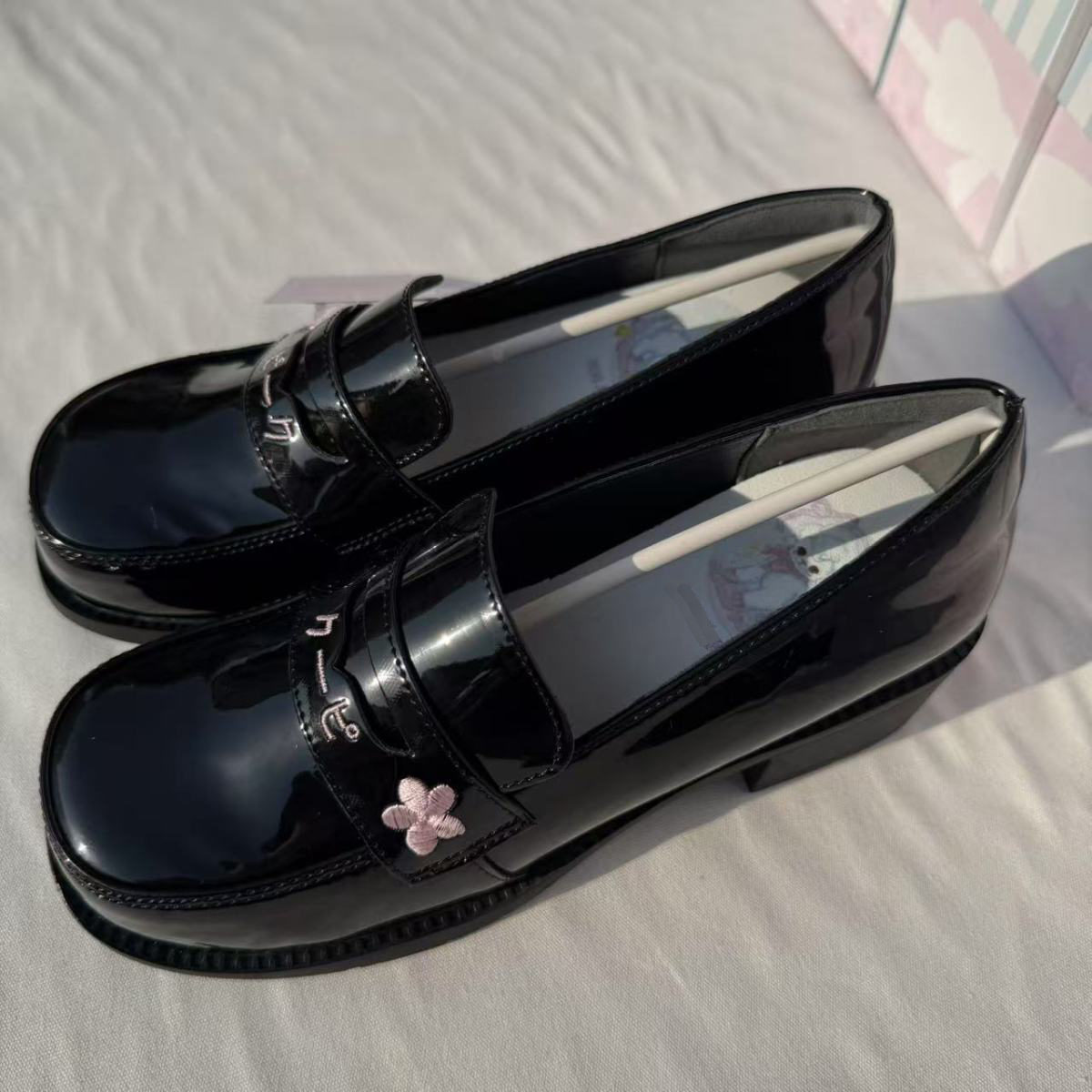 Women'S Shoes Kitten Heels - Sepatu Jahit Gaya Jepang yang Cantik