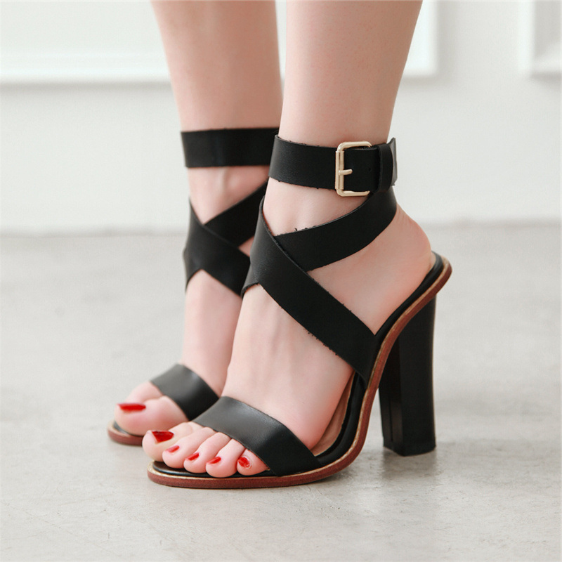 Gladiator Sandal Women - Sepatu Musim Panas Hak Tinggi Sandal