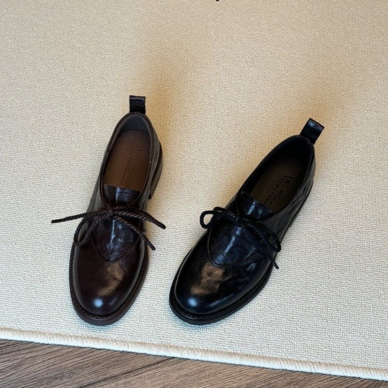 Women'S Shoes Kitten Heels - Sepatu Loafer Wanita Model Tali Vintage