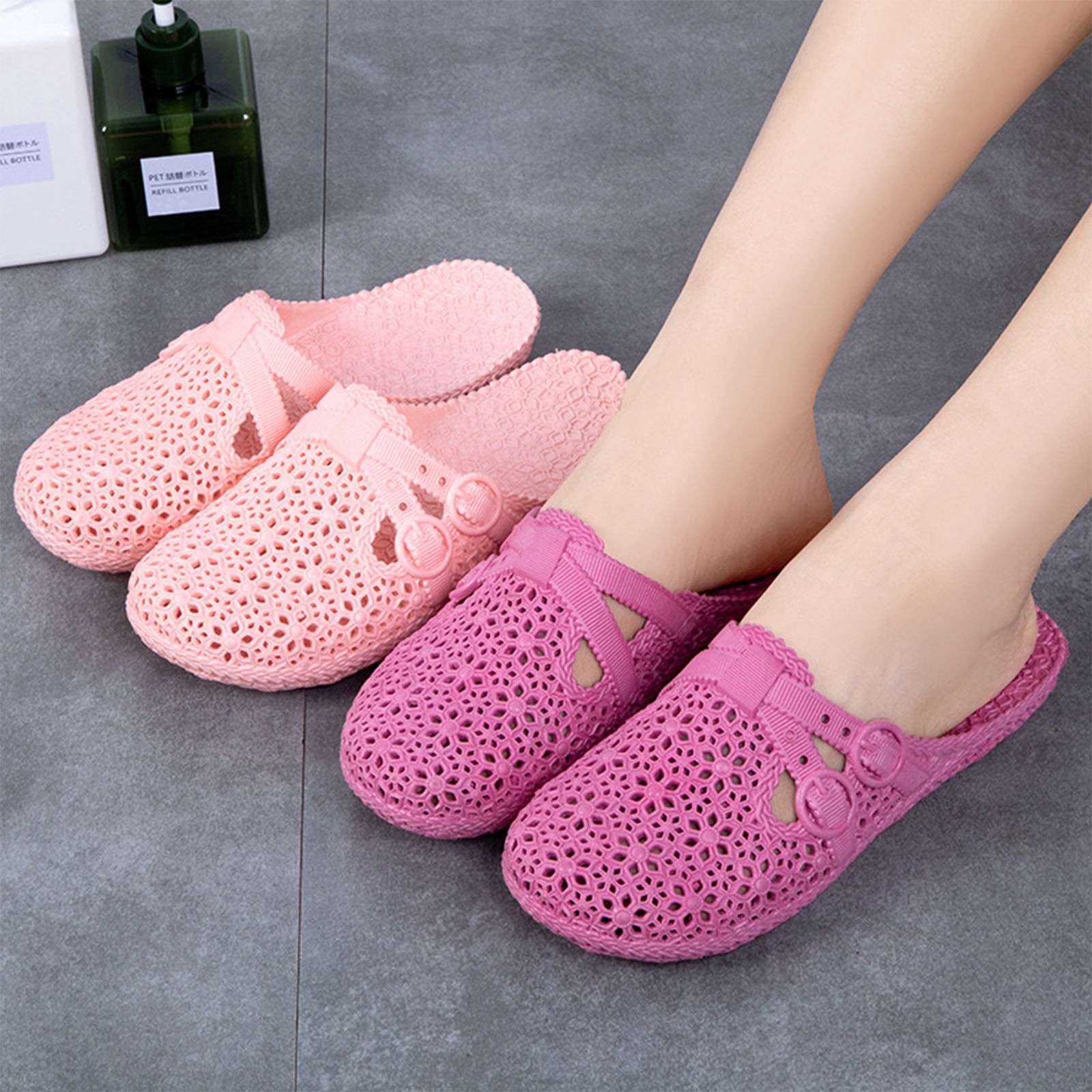 Women'S Shoes Large - Sandal Bersirkulasi Ujung Kaki Sepatu Berlubang