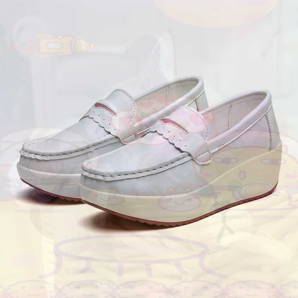 Women Shoes Types Name - Plataform Sepatu Kets Merah Muda Musim