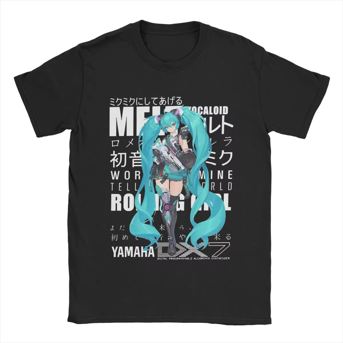 Women'S Shoes For Crews - Kaus Kartun Hatsune Miku untuk Pria