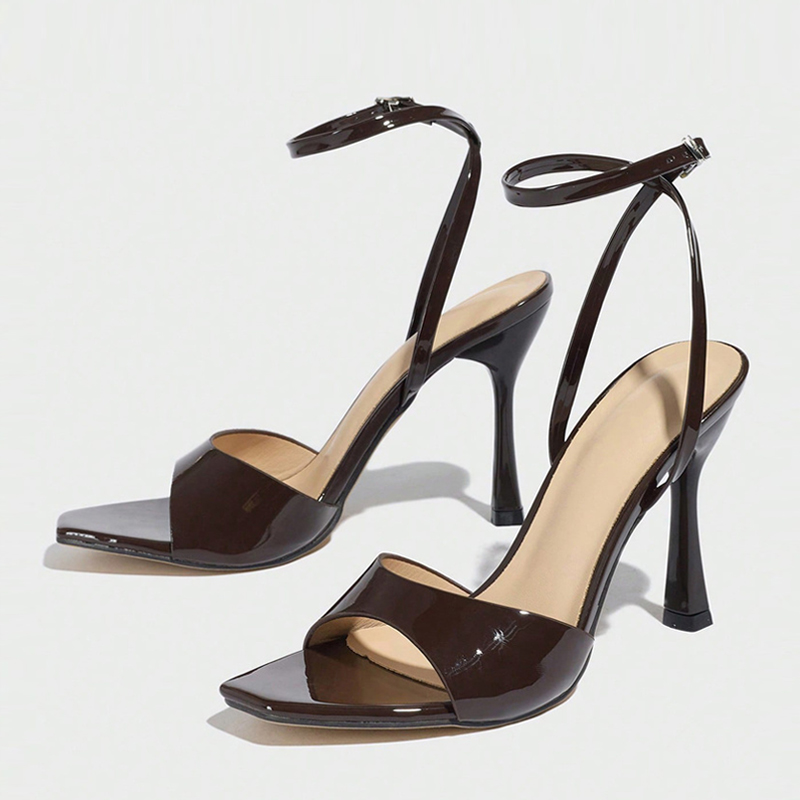 Gladiator Sandal Women - Liyke Sandal Desainer Tali Gesper Pergelangan