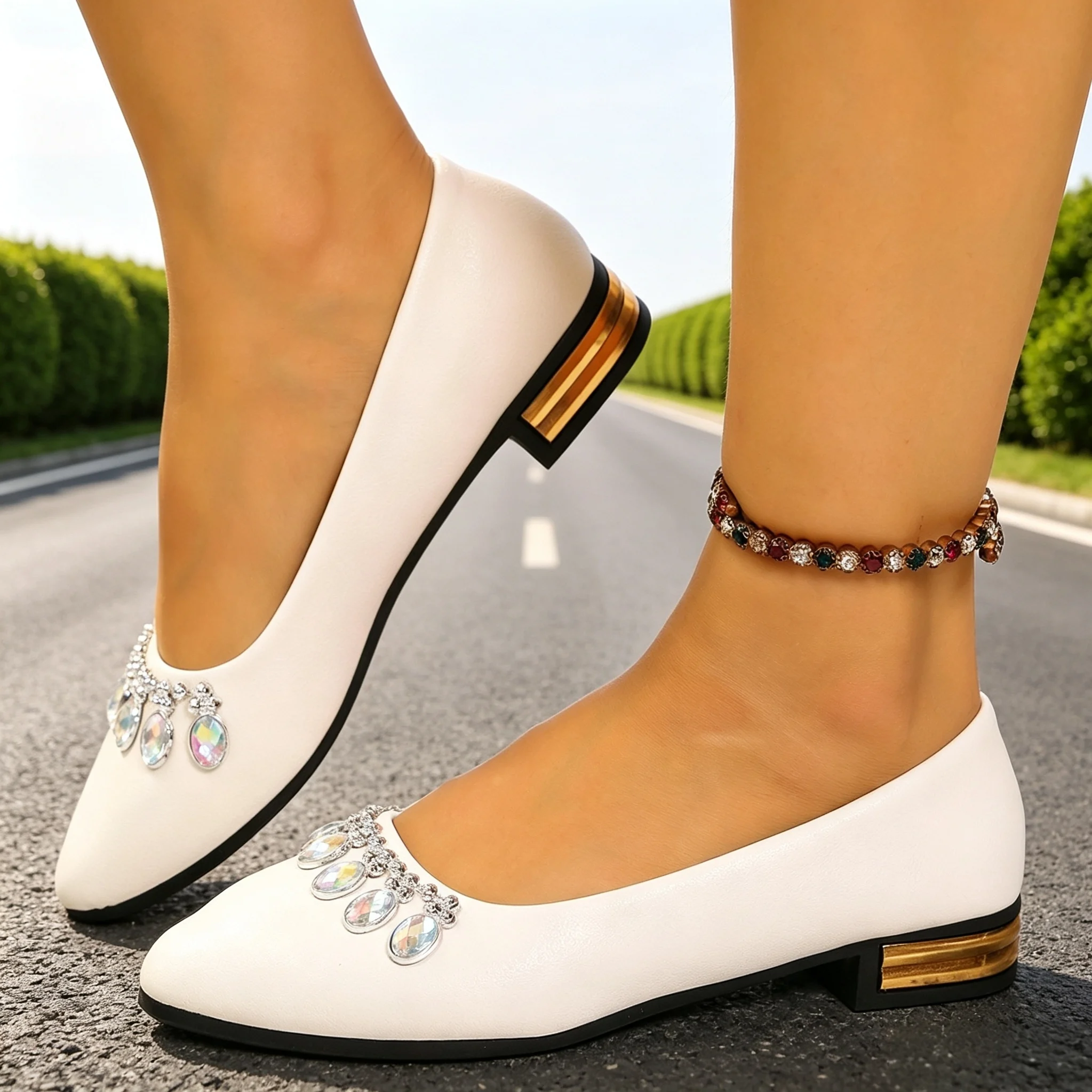 Women'S Shoes Popular - Sepatu Balet Wanita Model Pointed Toe,