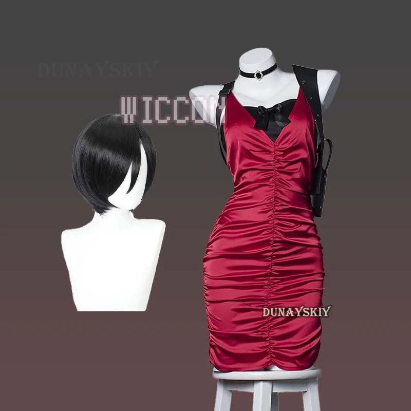 Women'S Shoes Red Bottoms - Kostum Cosplay Ada Wong Perempuan, Gaun