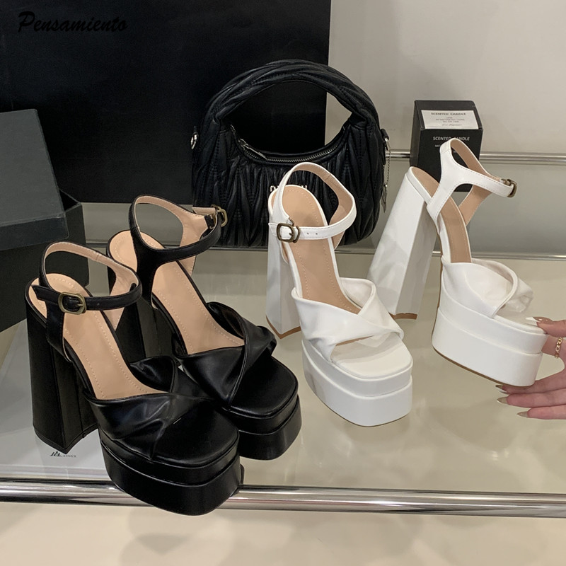 Gladiator Sandal Women - Sandal Gladiator Wanita Wedges Platform Ganda