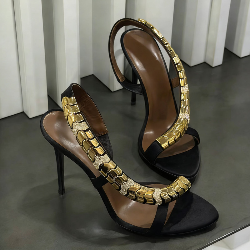 Sandal Gladiator Wanita Satin  - Gladiator Sandal Women ulasan dan harga