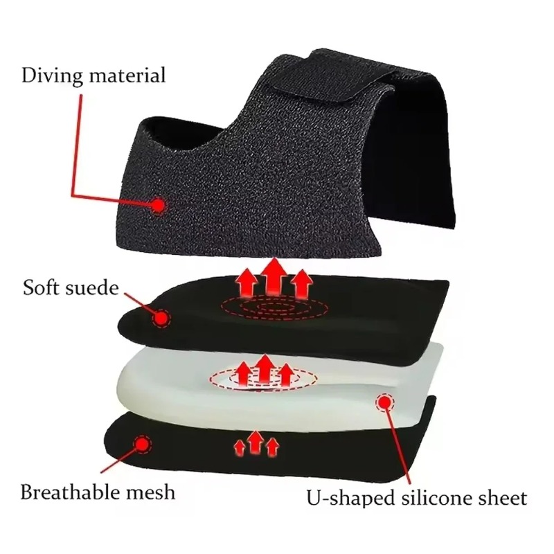 Penyangga Tumit Silikon Gel Be - Women'S Shoes With Plantar Fasciitis ulasan dan harga