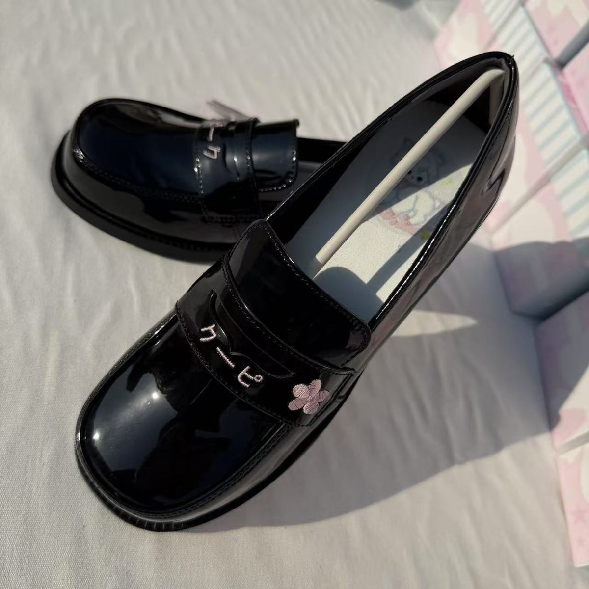 Sepatu Jahit Gaya Jepang yang  - Women'S Shoes Kitten Heels ulasan dan harga