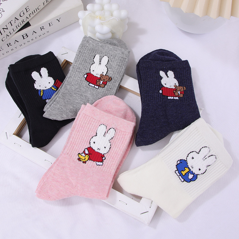 Kaus Kaki Wanita Kawaii Miffy  - Women'S Shoes For Crews ulasan dan harga