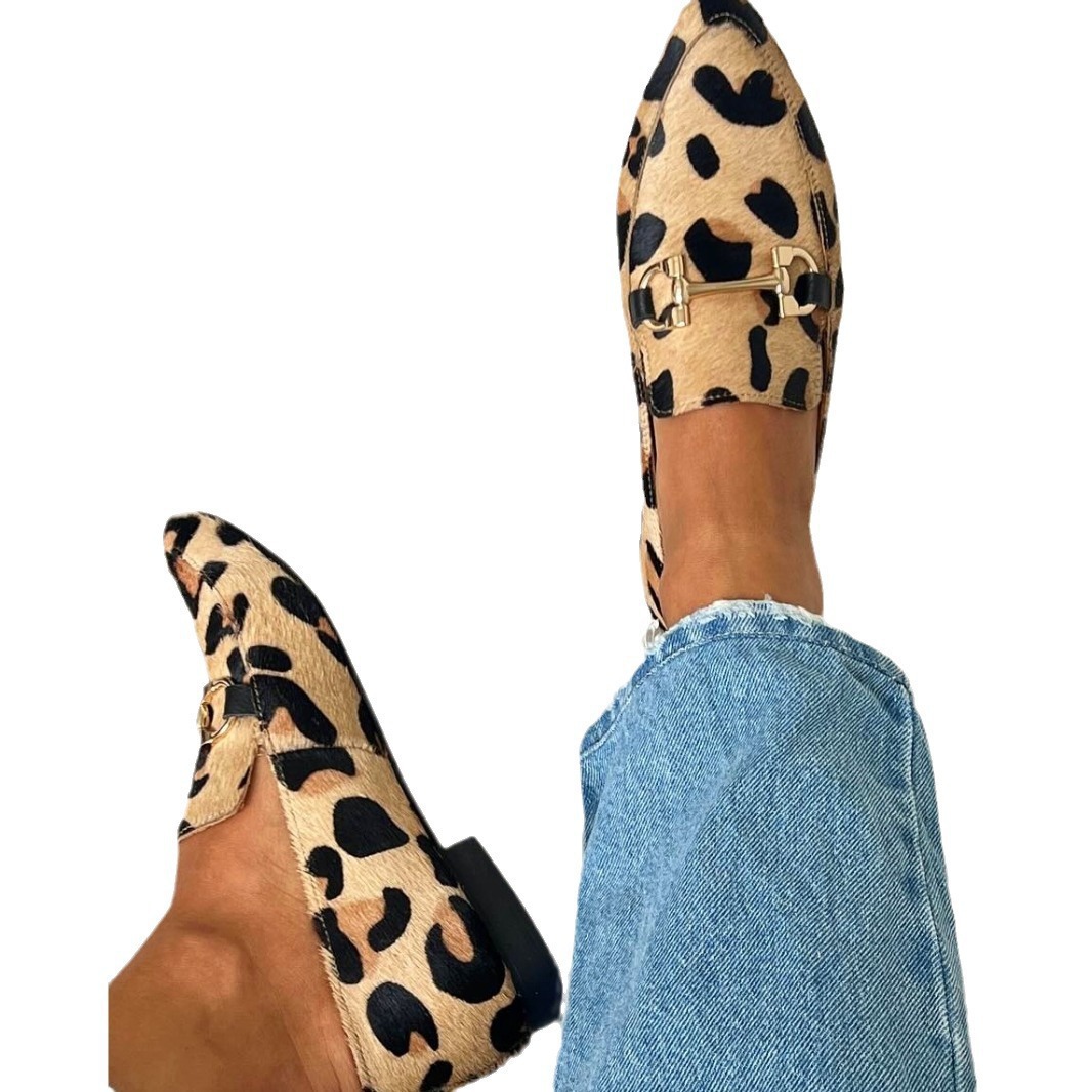 Sepatu Wanita Motif Leopard Uk - Women'S Shoes Large ulasan dan harga