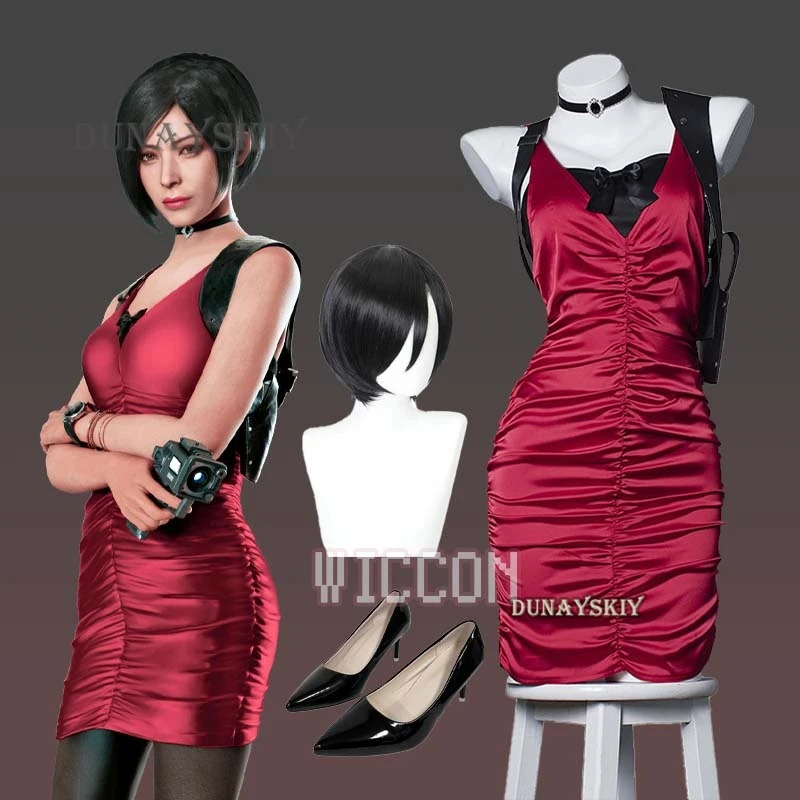 Kostum Cosplay Ada Wong Peremp - Women'S Shoes Red Bottoms ulasan dan harga