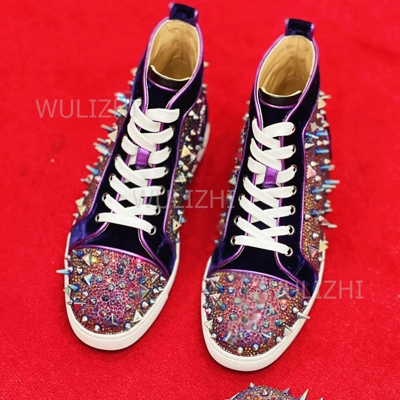 Sepatu Sneakers Pria Kristal U - Women'S Shoes Red Bottoms ulasan dan harga