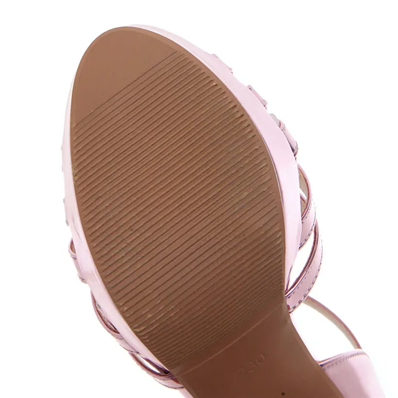 Ukuran Besar Emas Pernikahan W - Gladiator Sandal Women ulasan dan harga