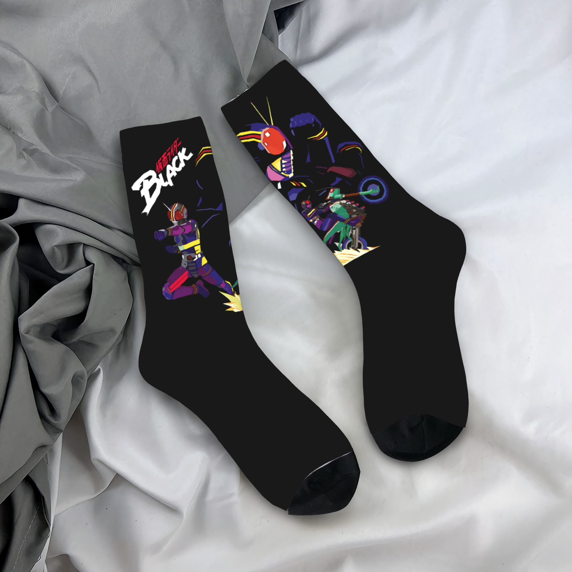 Kamen Rider Black Middle Socks - Women'S Shoes For Crews ulasan dan harga