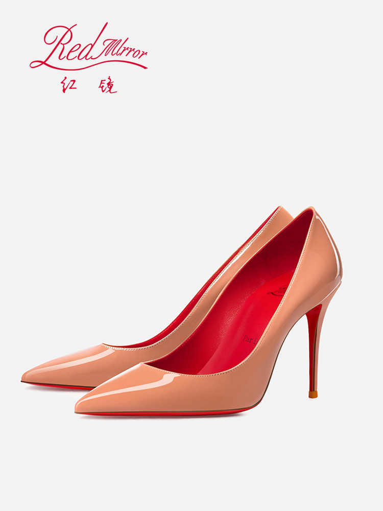 Warna Telanjang Sepatu Hak Tin - Women'S Shoes Red Bottoms ulasan dan harga